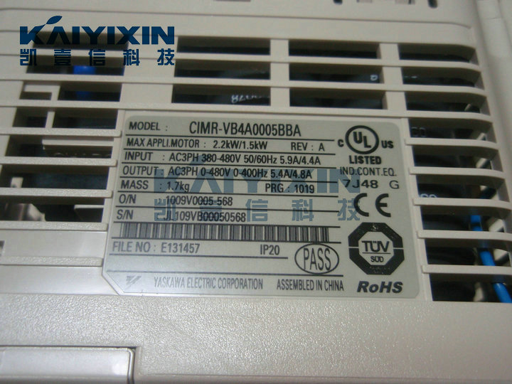 CIMR-VB4A0005BBA-YASKAWA-HkO